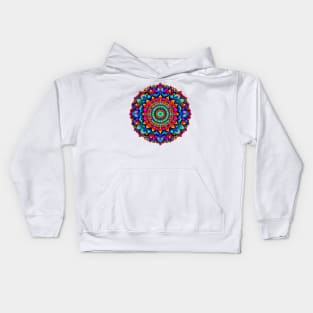 [AI-Art] Gorgeous, Colourful Zen Mandala Kids Hoodie